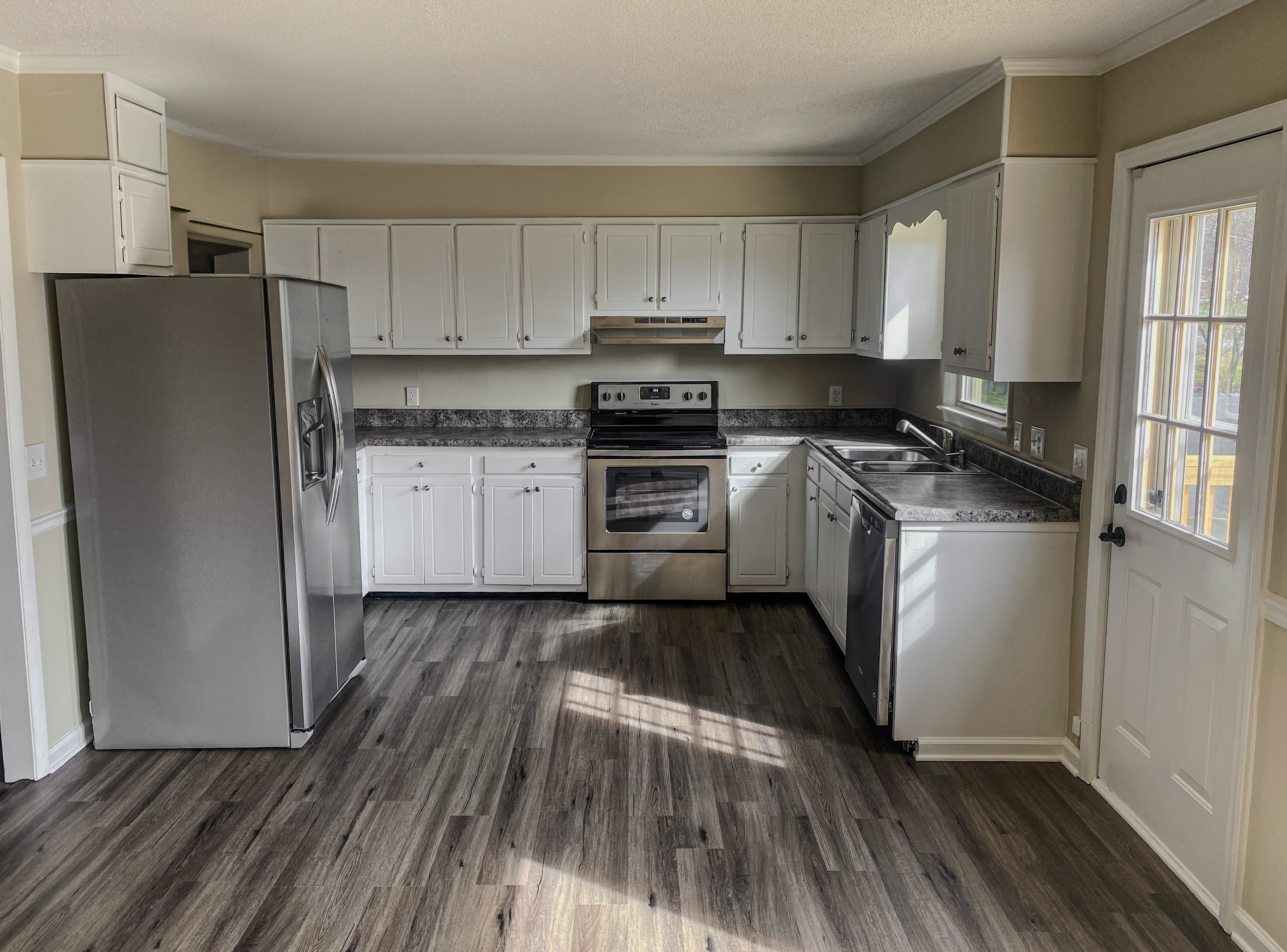 Freshly painted room example